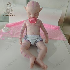 COSDOLL 18" Full Body Platinum Soft Silicone Girl Doll Reborn Baby Dolls 2026NEW