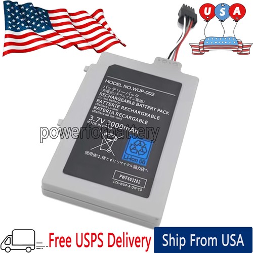 3000mAh 3.7V WUP012 Battery for Nintendo Wii U Gamepad Controller eBay