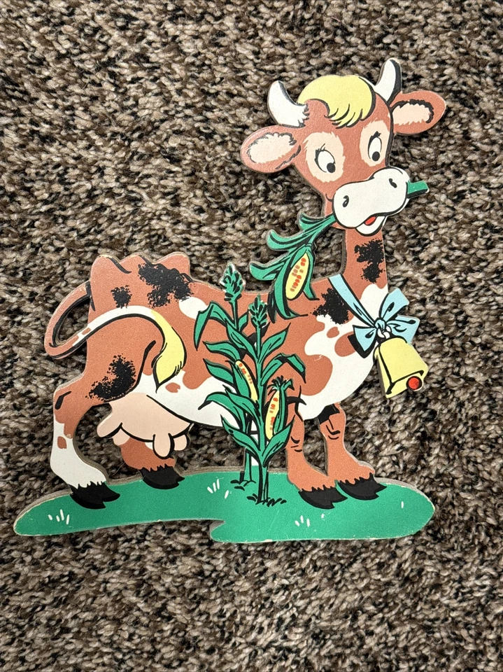 Dolly Toys Little Boy Barco Pirata Azul MADRE GANSO Colgante de Pared Años 50 De Colección Foto 4 de 4