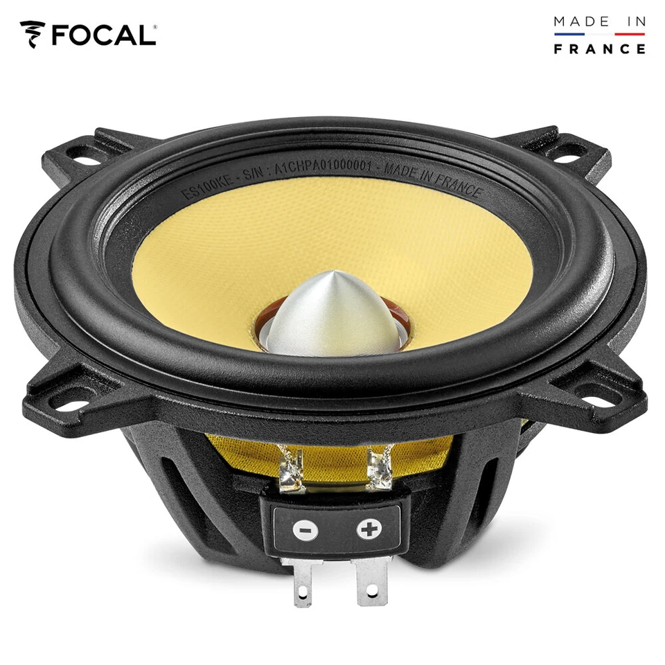 FOCAL ES 100 KE ES100KE HighEnd 10cm 2-Wege Komponenten Auto Lautsprecher System - Bild 4 von 4