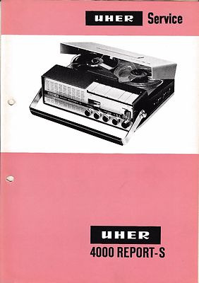 Service Manual für Uher 4000 Report-S