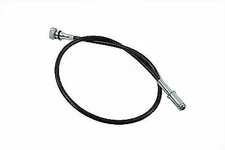 29-1/2" Magneto Black Tachometer Cable for Harley Davidson by V-Twin