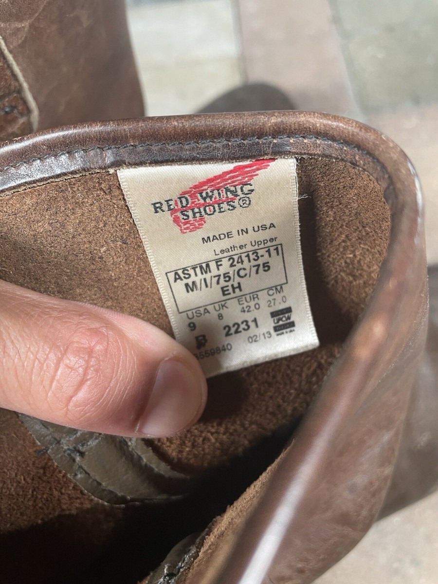 RED WING レッドウィング 2231 ペコスブーツ USA製 KANYE 古着 レッドウィング RED WING ペコスブーツ USA製 メンズ28.0cm
