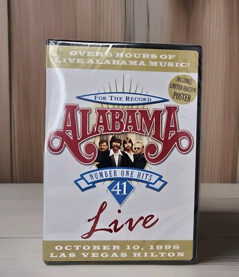 (未使用･未開封品)Alabama - For the Record: 41 Number One Hits Live [DVD] [Import] Amazon.com: Alabama: For the Record - 41 Number One Hits