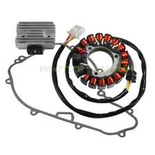Stator Coil+Regulator Rectifier+Gasket For Kawasaki KL650 KLR650 1987 1988-2007