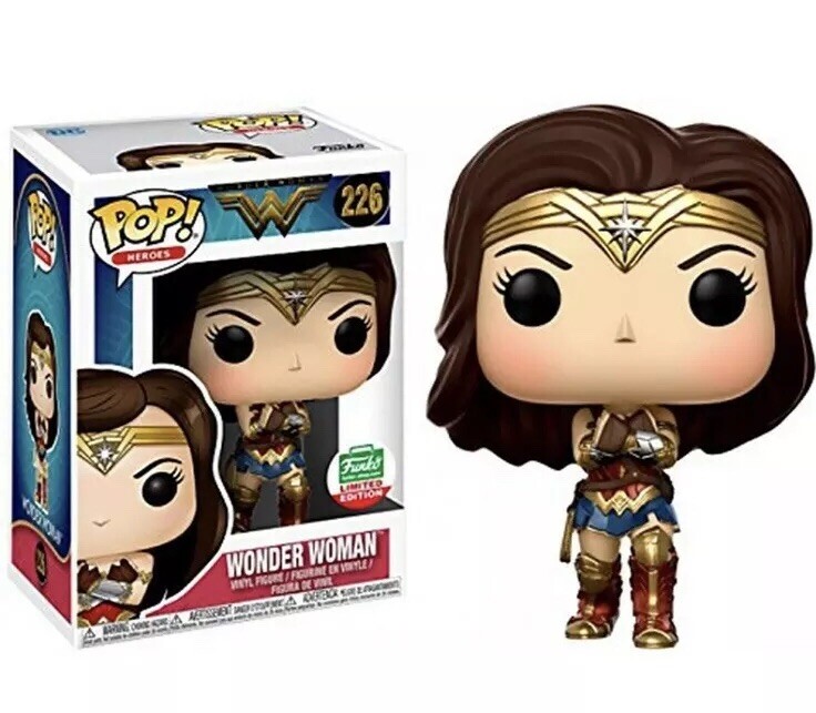 Funko Pop 226 Wonder Woman Limited Edition 12 Days Of Christmas | eBay
