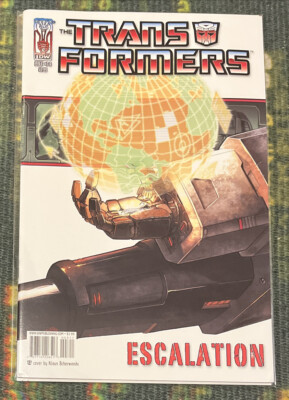 Transformers Escalation #3 Cover B 2007 IDW Comics Sent In A Cardboard Mailer