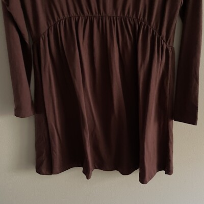 nasty gal brown dress Women's Chocolate Satin Scarf Detail Maxi Dress