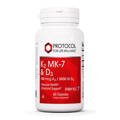 PROTOCOL FOR LIFE BALANCE - K2 MK-7 and D3 - Vascular Health and Structural S...