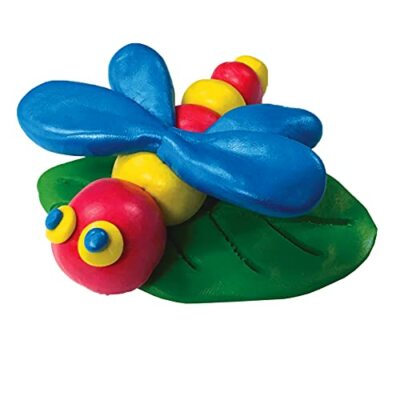 Creativity Street Modeling Clay, 4 Assorted Primary Colors, 1 lb (0.25 each)