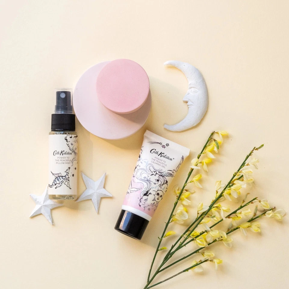 Cath Kidston 睡眠和护肤礼物套装身体霜-手霜-枕头喷雾 全新带盒 — 第 4/4 张图片