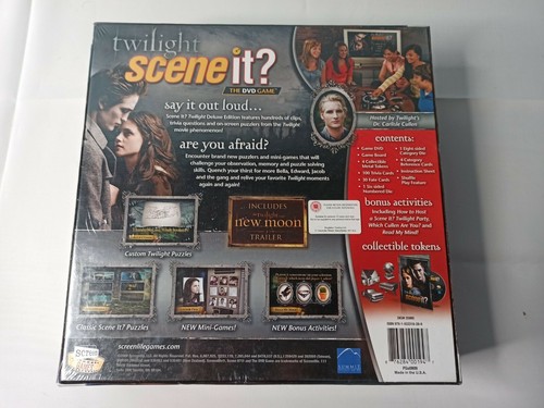 Scene It? Twilight Saga Deluxe Board Game DVD 2010 - Picture 9 of 12