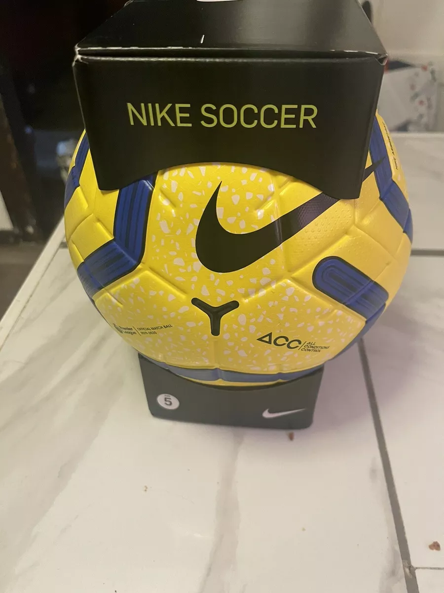 Nike Merlin Premier League Official Match Ball Hi Vis Total 90 2019 2020 Ordem