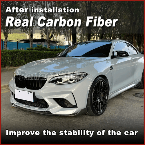 Passt für BMW 2er Coupe F87 M2 Competition M2C Carbon Frontlippe Front Spoiler - Bild 4 von 12
