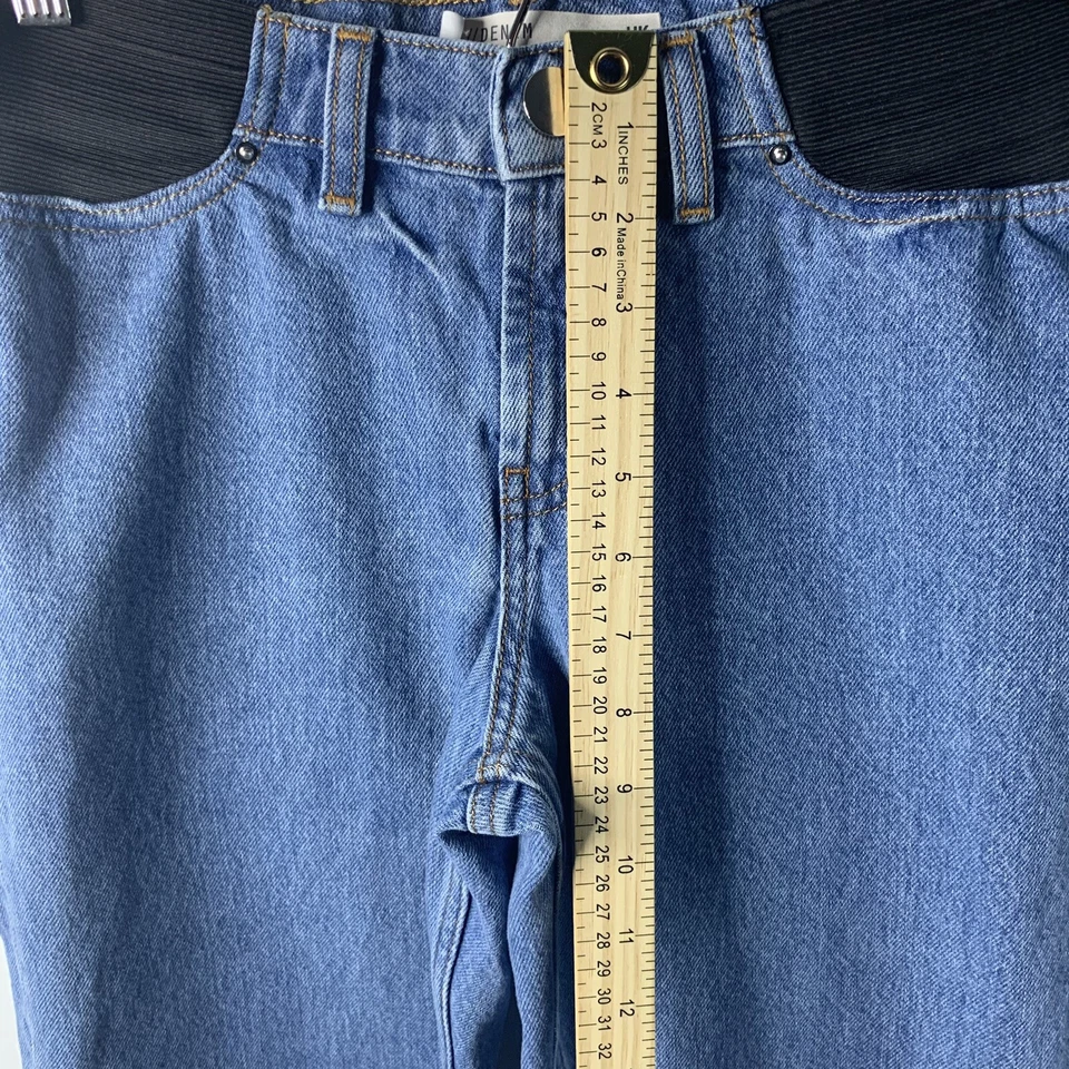 Jean de maternidad Asos Design talla 2 cintura elástica recta Foto 4 de 4