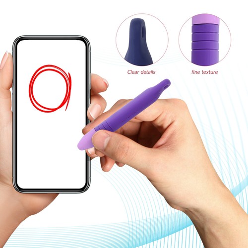 Silicone Stroke Screen Pen Child Stylus Pens for Touch Devices Touchscreen - 第 8/12 張圖片