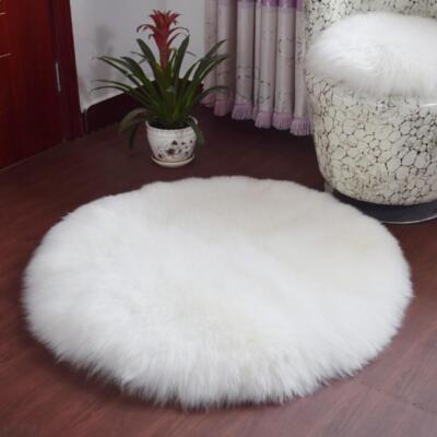 Künstlicher Schaffell Teppich Home Flor Teppich Sitzkissen