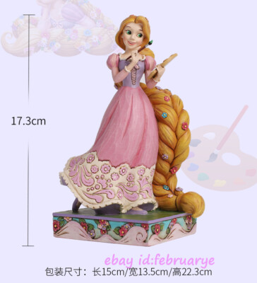 Perfect Enesco Tangled Drawing Of Rapunzel Figurine Birthday Present In Stock