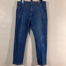 Vintage 80s Wrangler Distressed Western Cowboy Denim Jeans