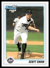 Scott Shaw 2010 Bowman Prospects #BP34 New York Mets