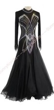 SunnyK Waltz Tango st Dance Dress Salsa Costume Stardard Ballroom Competition