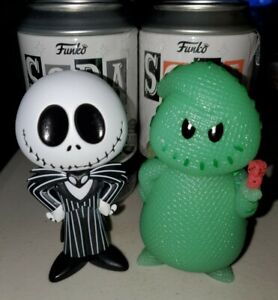 Funko Pop Soda Vinyl Figure Disney Jack Skellington & Oogie Boogie Glow Set of 2 | eBay