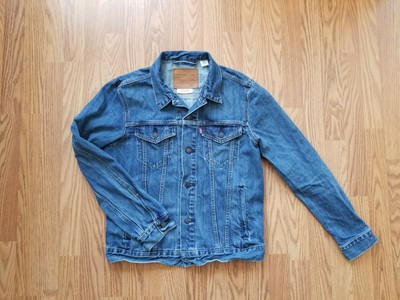 Levis Premium Denim Trucker Jean Jacket 