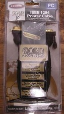 Belkin Gold Series 10 Foot Printer Cable IEEE 1284 NEW Cent 36 Male DB 25 Male