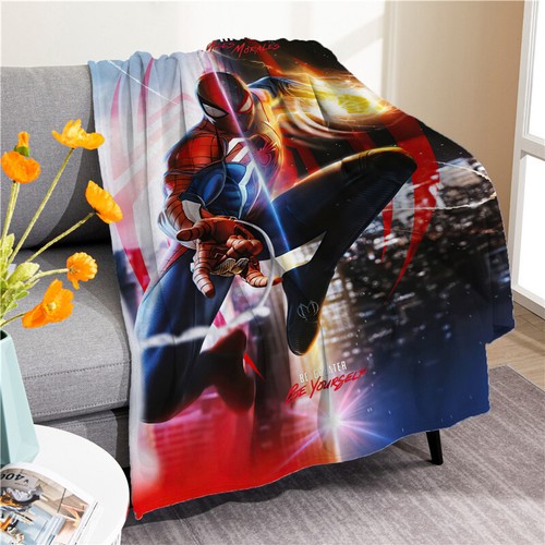 3D For Cartoon spider man Print Series Sleeping Blanket, Sofa Bed Sheet Blanket - Picture 14 of 25