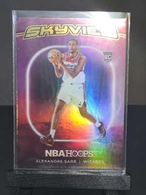 2024-25 Panini NBA Hoops ALEXANDRE SARR #8 HOLO FOIL Skyview