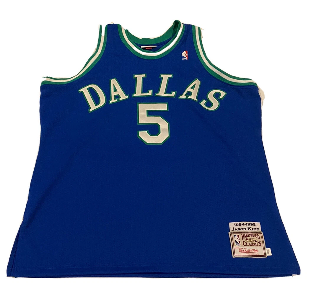 Mitchell Ness Dallas Mavericks Jason Kidd Jersey Sz 48 XL Mens Authentic 94 95