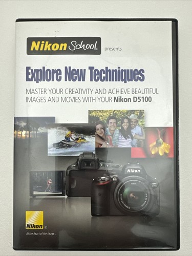 Nikon School Presents Explore New Techniques Nikon D5100 Program DVD Disc - Picture 4 of 13