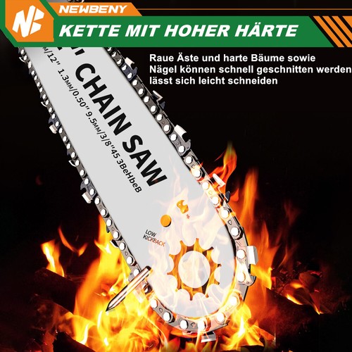 12'' Bürstenlosen Motor Elektrische Kettensäge Motorsäge Für Makita Ohne Akku DE - Bild 7 von 13