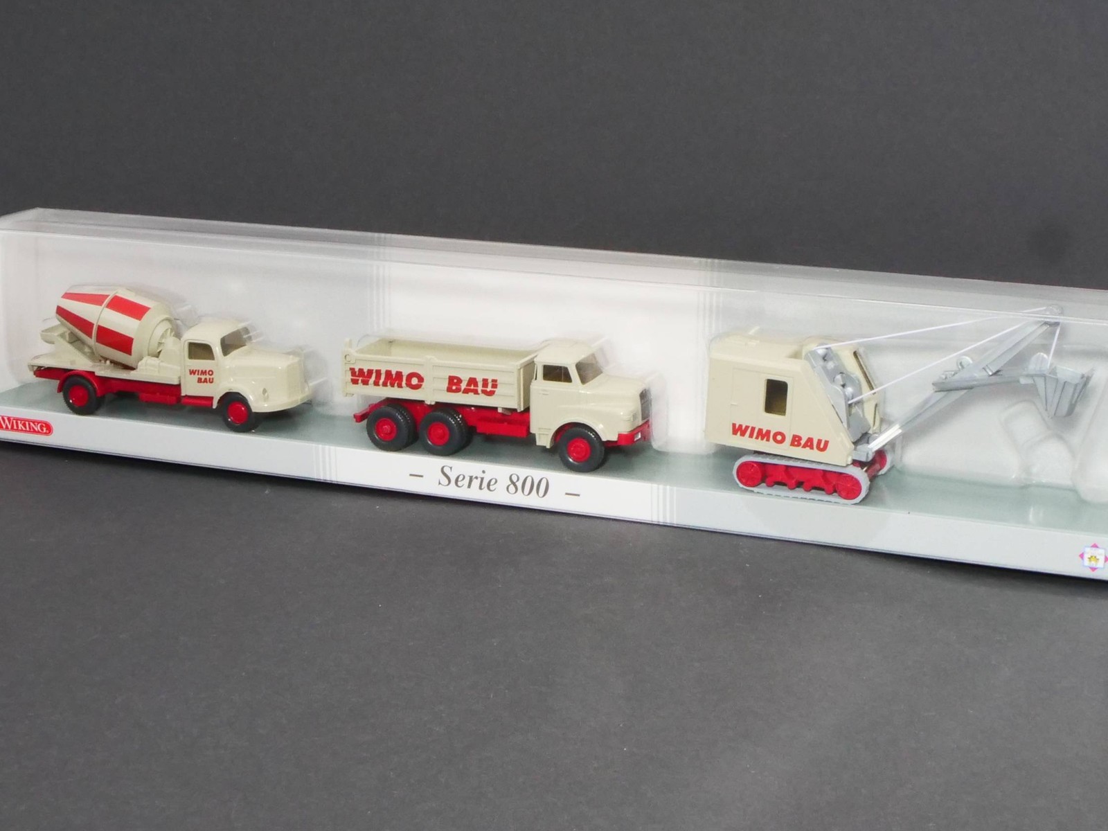 WIKING Wimo MAN Lkw Set 246559 Serie 800 1:87 Mint! OVP 1707-20-07