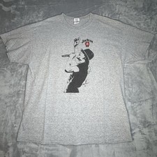 Men's XL Gildan Gray Jim Beam Bourbon Whiskey Kid Rock Graphic T Shirt