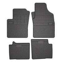 Frogum FußMattensatz Autoteppich Gummi FüR Fiat 500 312