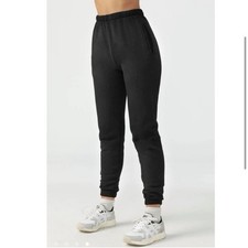 Joah Brown Empire Jogger Sand French Terry S Small Black Taupe Sweatpants