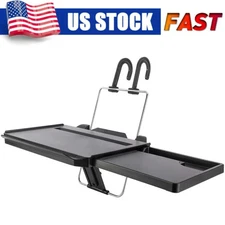 2 in 1 Car Steering Wheel Tray/Back Seat Headrest Tray for Eating Food Drink