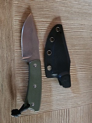 Böker Plus Piranha Neck Knife, 440C Stahl, Mikarta Griff