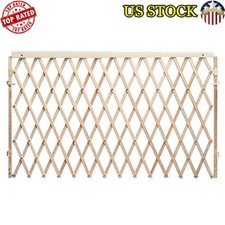 Extra Wide Walk-Thru Baby Gate Adjustable Room Divider Safety Kids Pets New
