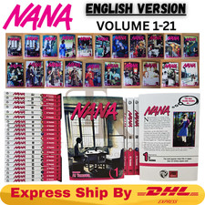 NANA Manga English Version Comic Book Vol.1-21 Complete Full/Half/Mini Set DHL