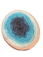 Lion Brand Mandala Ombre Cake 100 Acrylic Yarn Spirit 212 New 5.3 oz Colorful