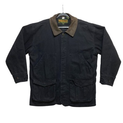 VINTAGE Timberland Weathergear Barn Coat Jacket Mens Large Black