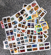 Lot de 5 carnets de timbres postal lettre verte 20gr mixte