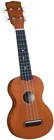 Mahogany Brown Soprano Ukulele with Gig Bag - Ideal for Beginners & Travel