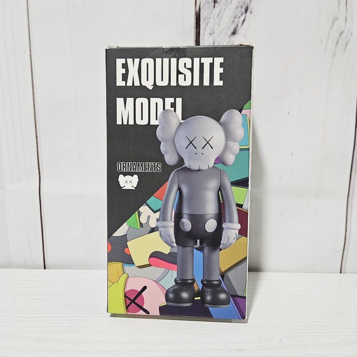 KAWSTOY KAWSクン/KAWS PUSHED COMPANION KAWS, Medicom Toy Pushead Companion Silver Available For