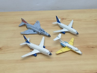 Vintage Dinky Toys Diecast Modellflugzeuge Konvolut - Phantom - Boeing - Hawker