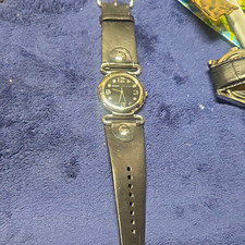 Marc by Marc Jacobs Women's Quartz Analog Black Dial Black Leather 30m SS