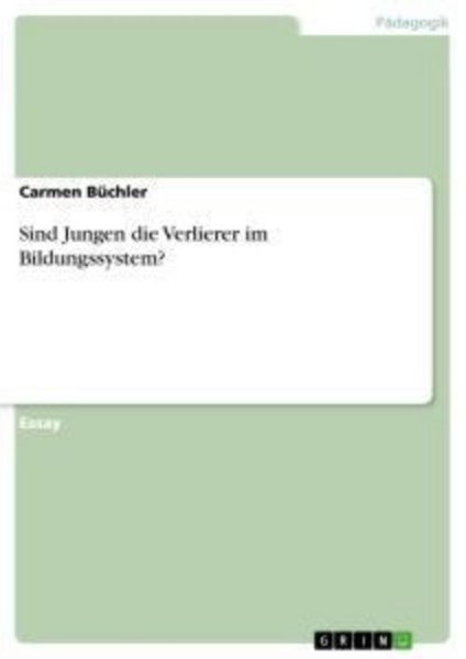 Sind Jungen Die Verlierer Im Bildungssystem? Carmen BüChler-image