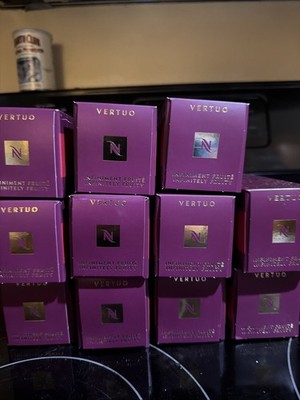 Lot of 11 Nespresso Pierre Herme Limited Edition Infinment Fruite Check Exp